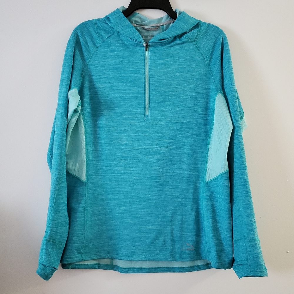 🌹NEW- L.L. Bean Teal Active Lightweight Pullover